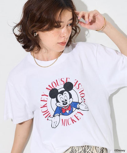 MICKEY MOUSE（米老鼠） 印花T恤