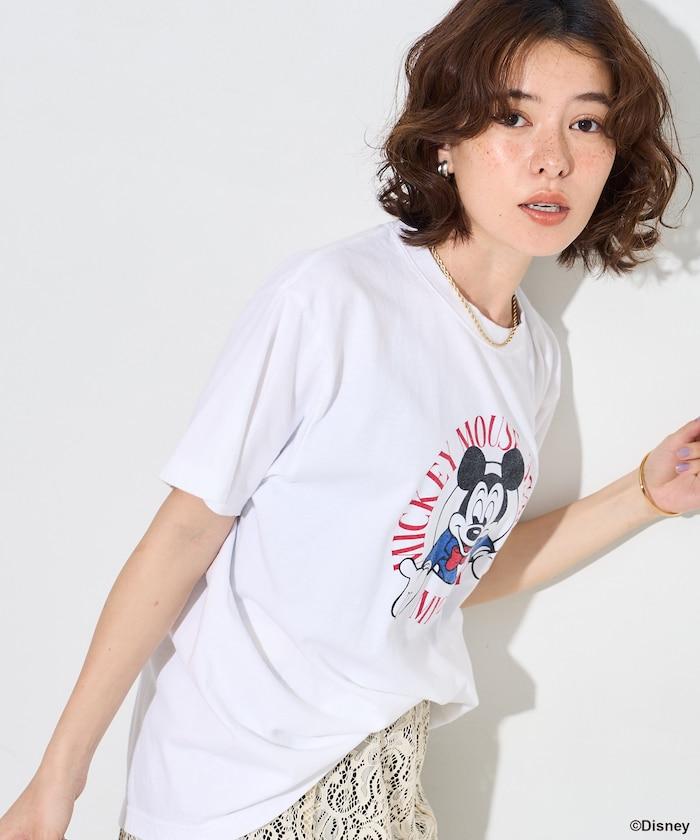 MICKEY MOUSE（米老鼠） 印花T恤