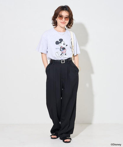 MICKEY MOUSE（米老鼠） 印花T恤