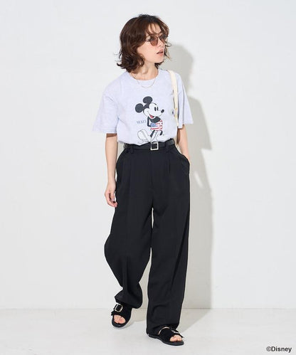 MICKEY MOUSE（米老鼠） 印花T恤