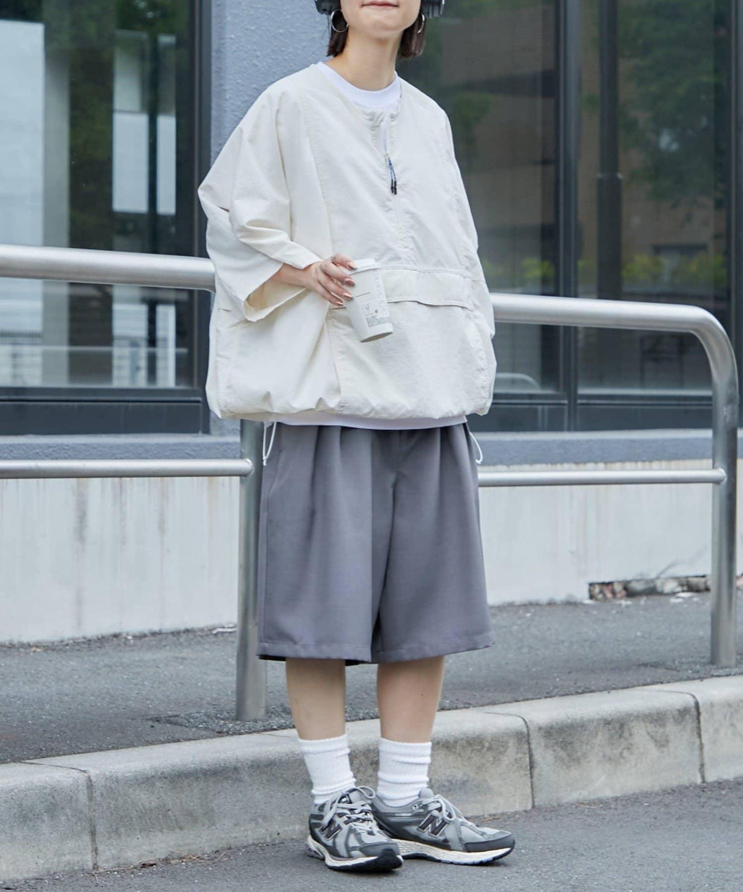 Franklin Climbing 防潑水 男女同款 亨利領套頭衝鋒衣式外套
