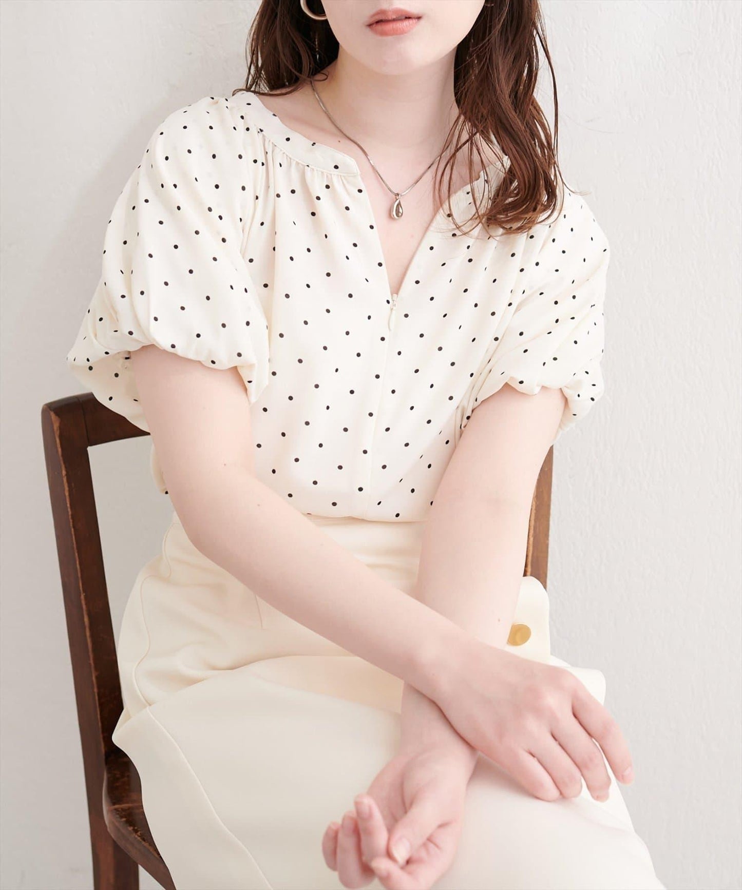 mamamo 泡泡袖設計襯衫