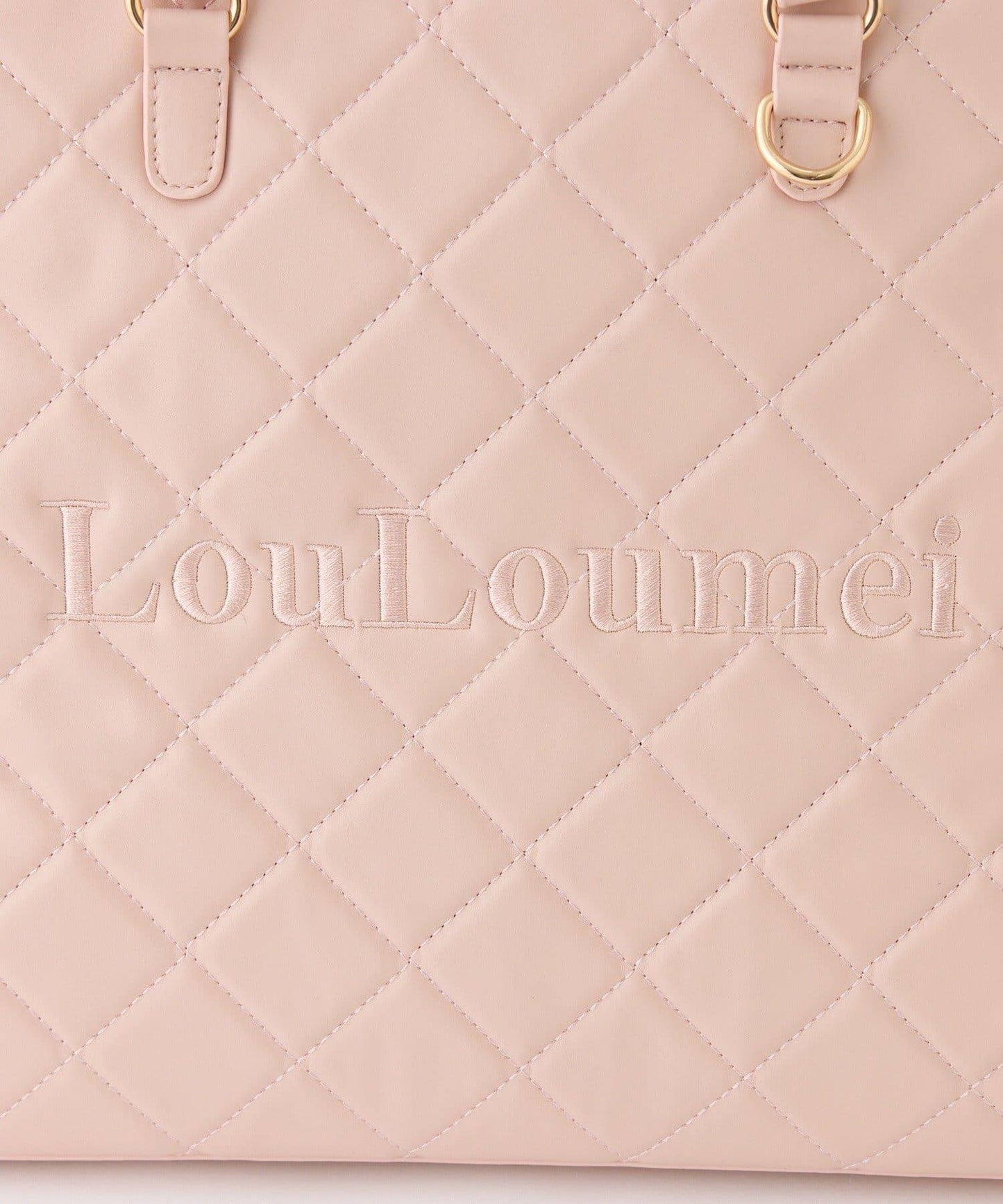 LouLoumei 絎縫 蝴蝶結掛飾 可自立 Carry-on 托特包