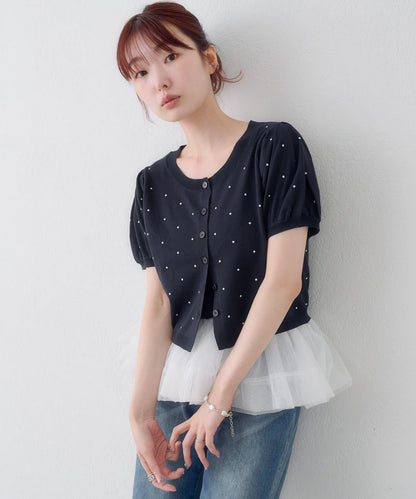 Lumine限定 波點純色 芭蕾網紗 套裝