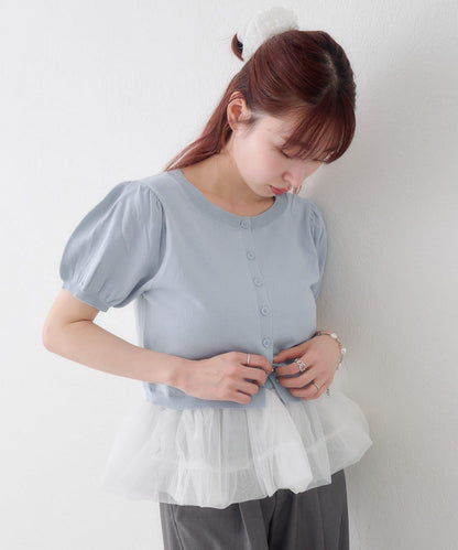 Lumine限定 波點純色 芭蕾網紗 套裝