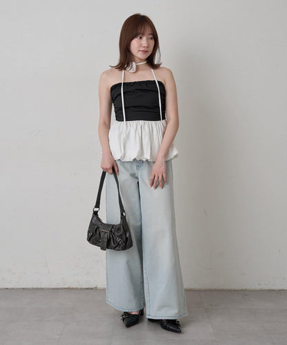 【mline】玫瑰項圈抹胸