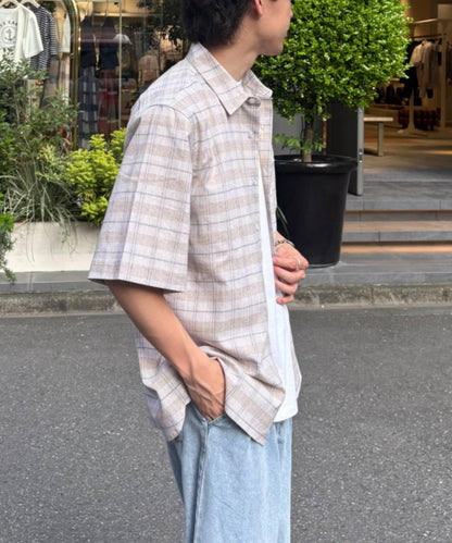 GEVACO/ゲバコ 常規領 口袋 純色 襯衫