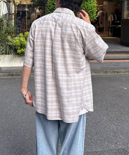 GEVACO/ゲバコ 常規領 口袋 純色 襯衫