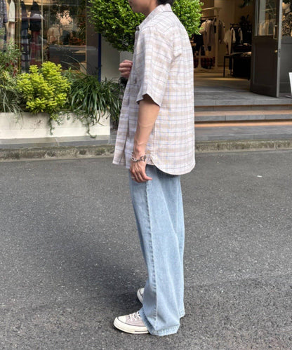 GEVACO/ゲバコ 常規領 口袋 純色 襯衫