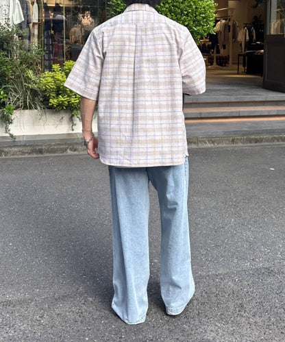 GEVACO/ゲバコ 常規領 口袋 純色 襯衫