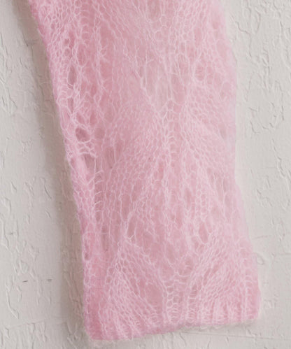 natural couture 有領 設計袖 針織上衣