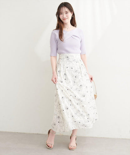 natural couture 扭結設計 針織上衣