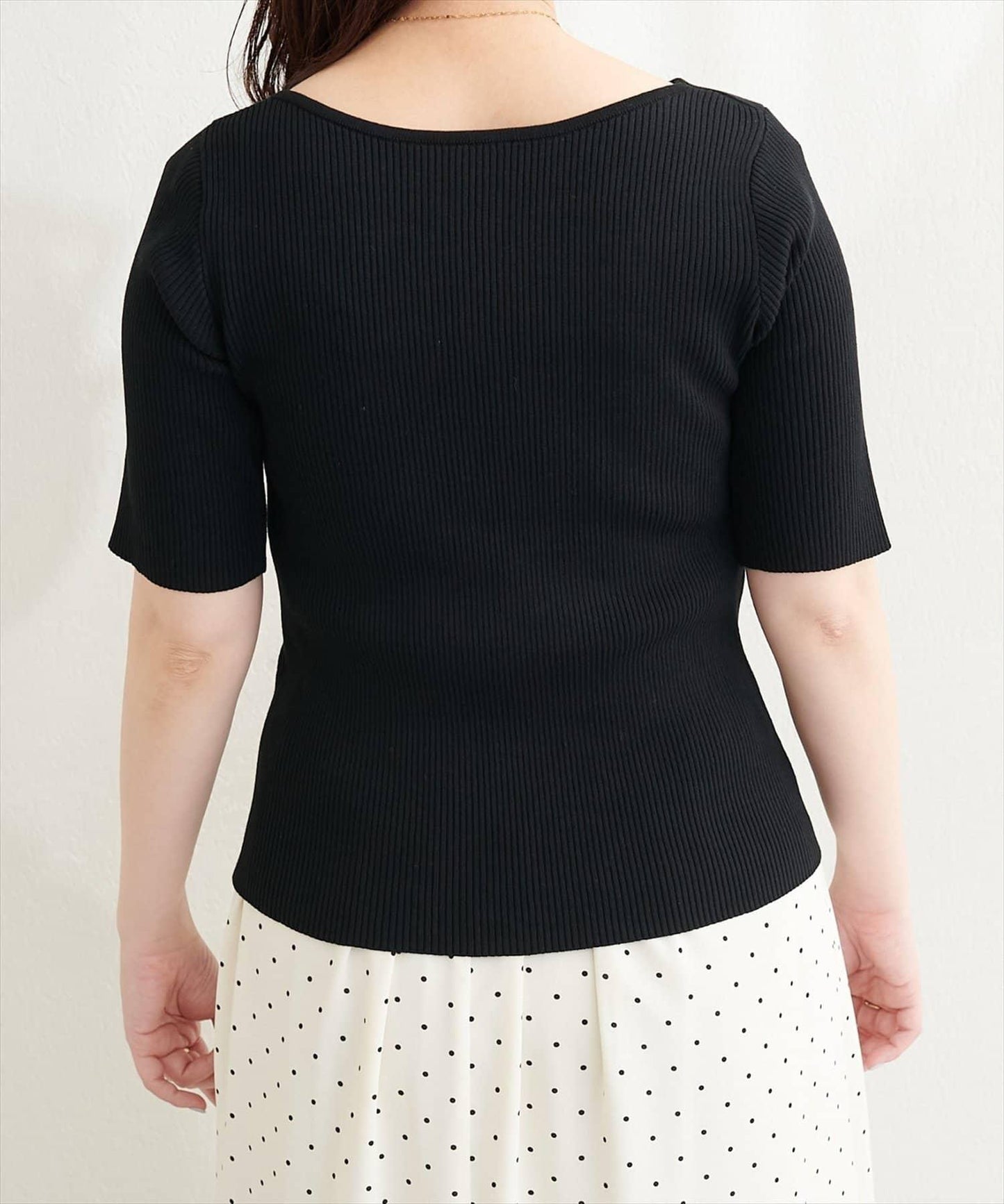 natural couture 扭結設計 針織上衣