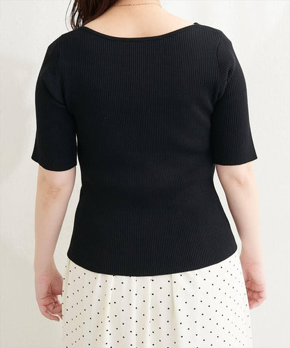 natural couture 扭結設計 針織上衣