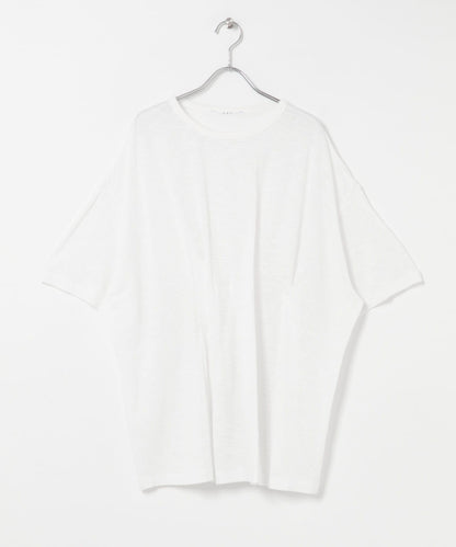 隨機褶皺條紋 TEE 上衣