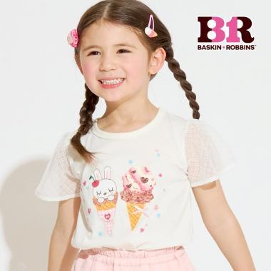 31冰淇淋聯名 mimiちゃん圖案 T恤