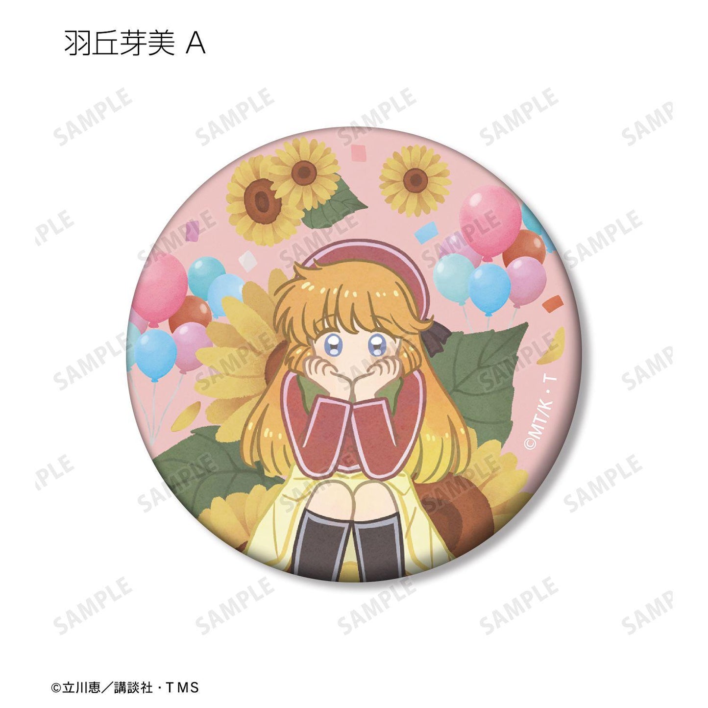 怪盜セイント・テール（怪盜聖少女） Botania系列 盒裝馬口鐵徽章（10個裝整盒）