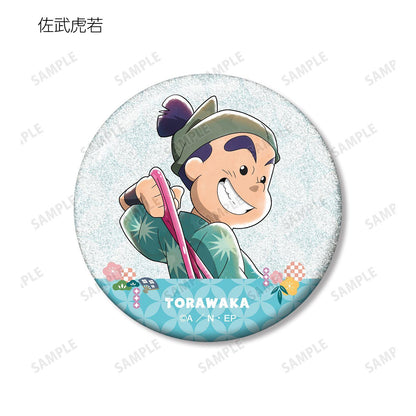 忍者亂太郎（忍者亂太郎） 全新繪製大家商販系列 第2彈 亮片徽章 B款 完整盒裝