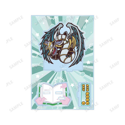遊☆戱☆王デュエルモンスターズGX（遊戲王 決鬥怪獸GX） 究極寶玉神レインボー・ドラゴン 大號亞克力立牌 Toon World風格Q版（含配件）