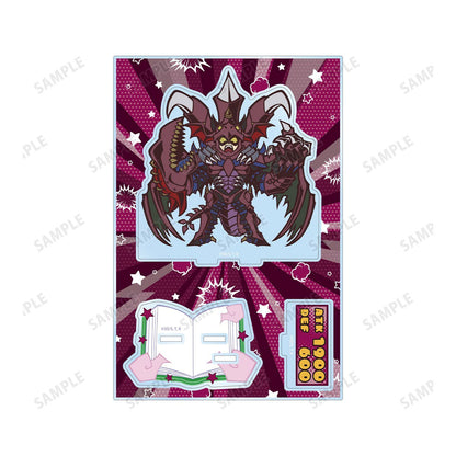 遊☆戱☆王デュエルモンスターズGX（遊戲王GX） Toon World風格Q版系列 D-HERO Bloo-D 含配件大號亞克力立牌