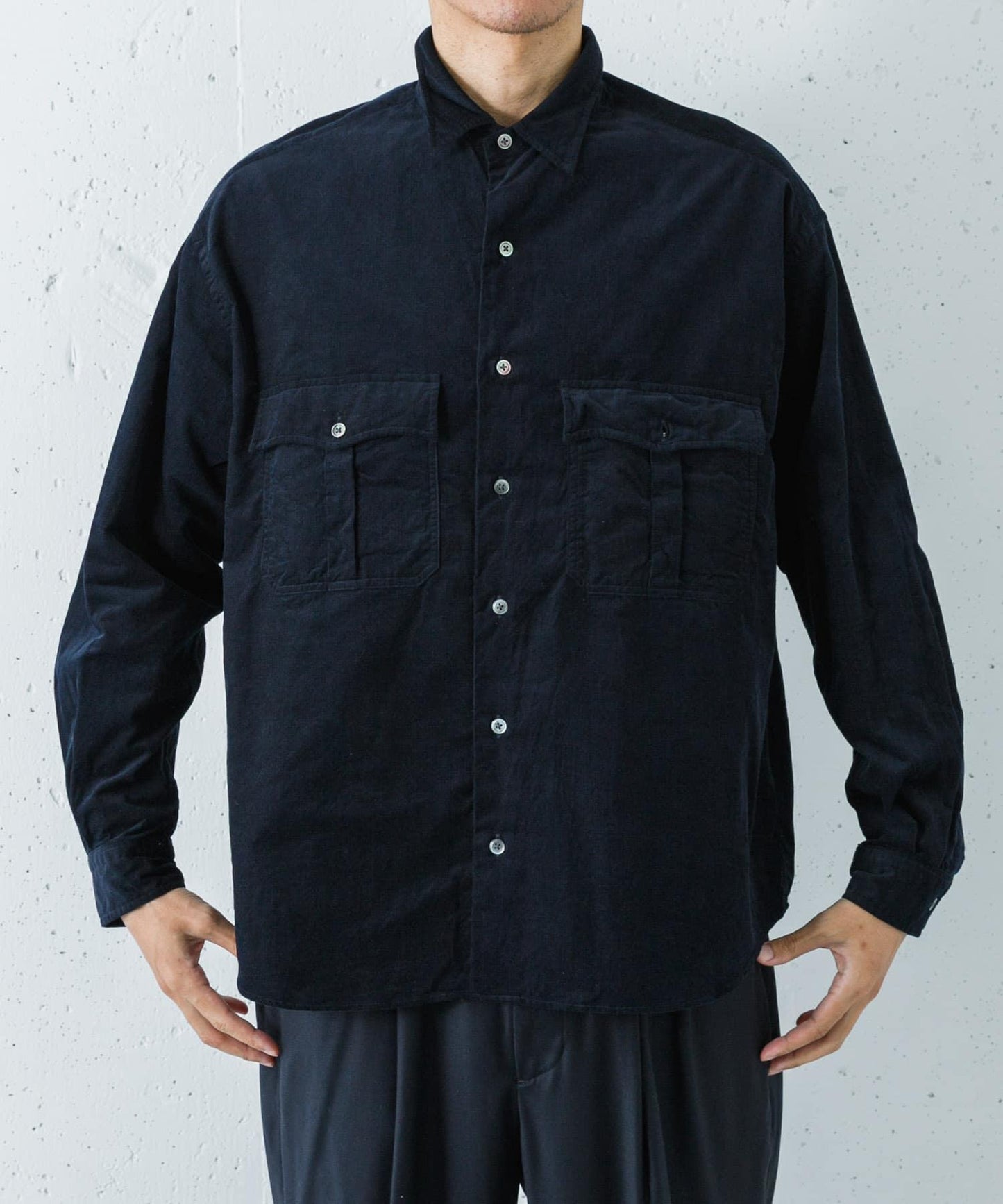 PORTER CLASSIC R-UP ORGANIC CRDRY SHIRT 襯衫