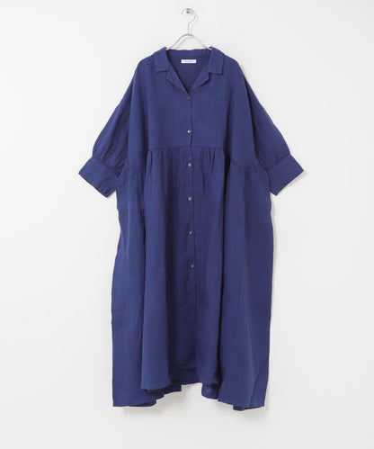 Honnete GATHERED DRESS 抽褶連衣裙