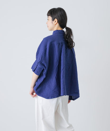 抽褶設計 Honnete H/SLV GATHER SHIRTS 襯衫