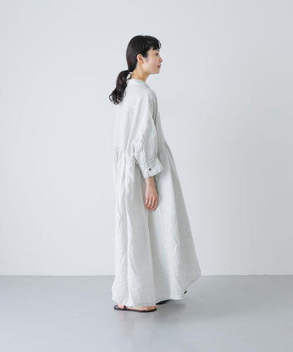 Honnete GATHERED DRESS 抽褶連衣裙