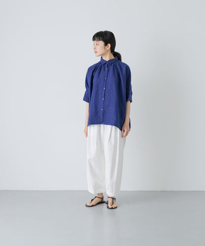 抽褶設計 Honnete H/SLV GATHER SHIRTS 襯衫
