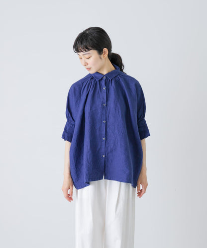 抽褶設計 Honnete H/SLV GATHER SHIRTS 襯衫