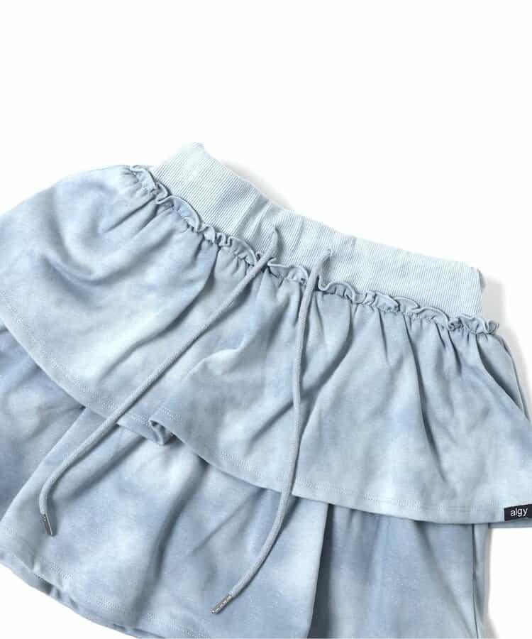 亮片金蔥 迷你 荷葉邊 毛圈 裙褲