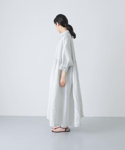 Honnete GATHERED DRESS 抽褶連衣裙