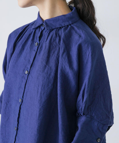 抽褶設計 Honnete H/SLV GATHER SHIRTS 襯衫