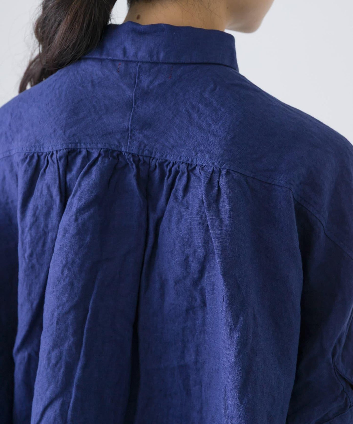 抽褶設計 Honnete H/SLV GATHER SHIRTS 襯衫