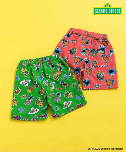 SESAME STREET（芝麻街） 防曬沙灘短褲