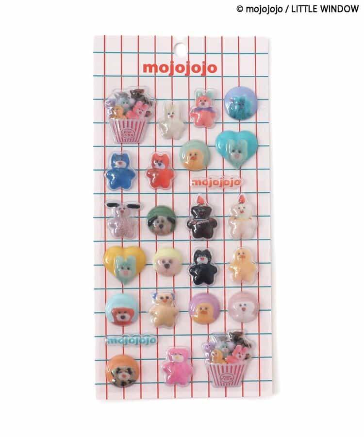 mojojojo 凸感透明貼紙