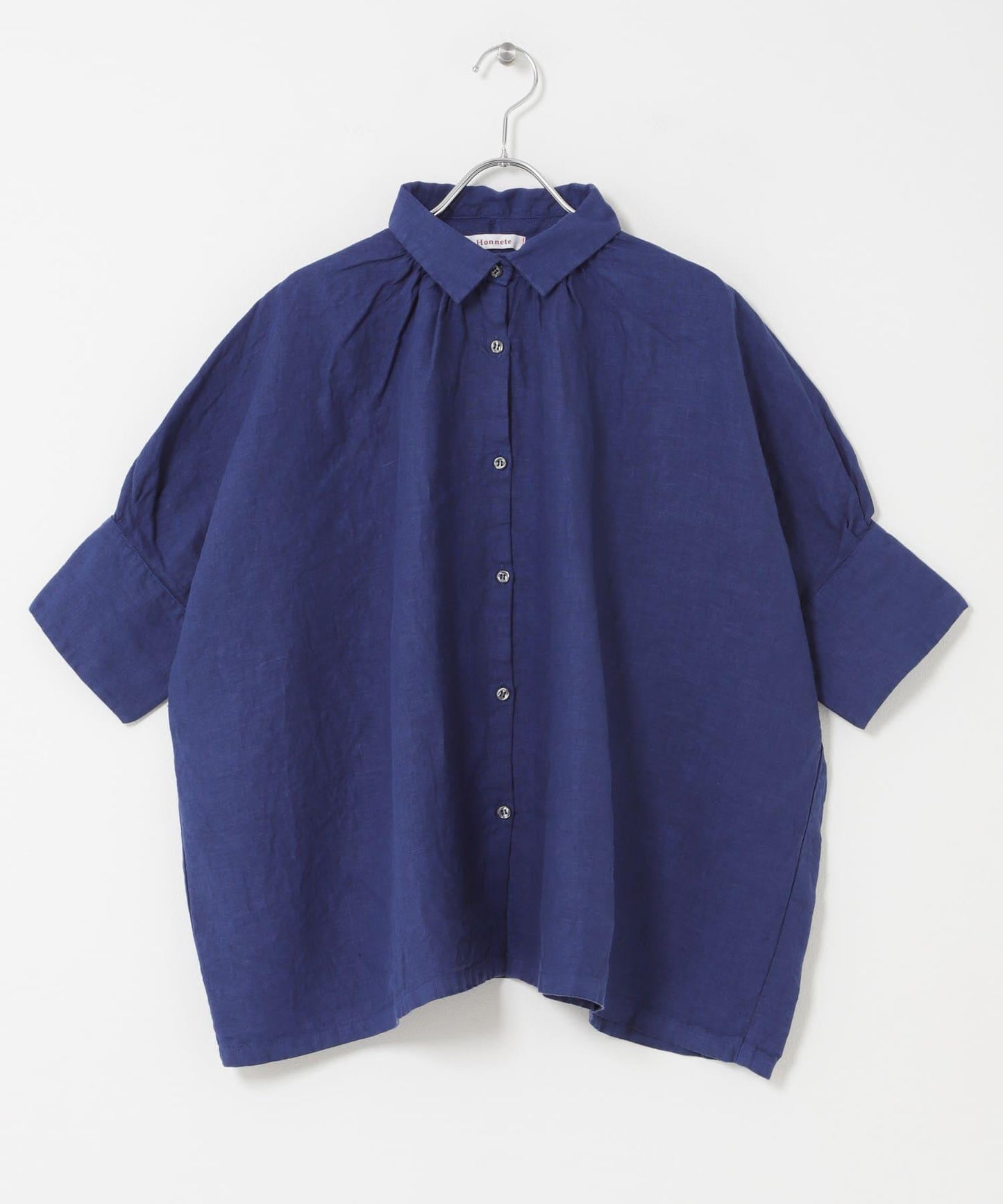 抽褶設計 Honnete H/SLV GATHER SHIRTS 襯衫