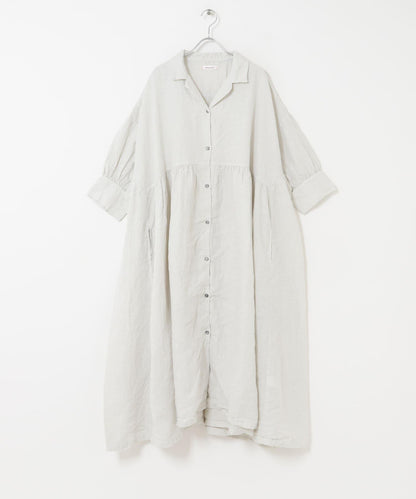 Honnete GATHERED DRESS 抽褶連衣裙