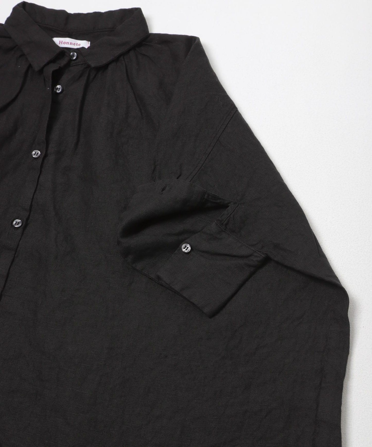 抽褶設計 Honnete H/SLV GATHER SHIRTS 襯衫