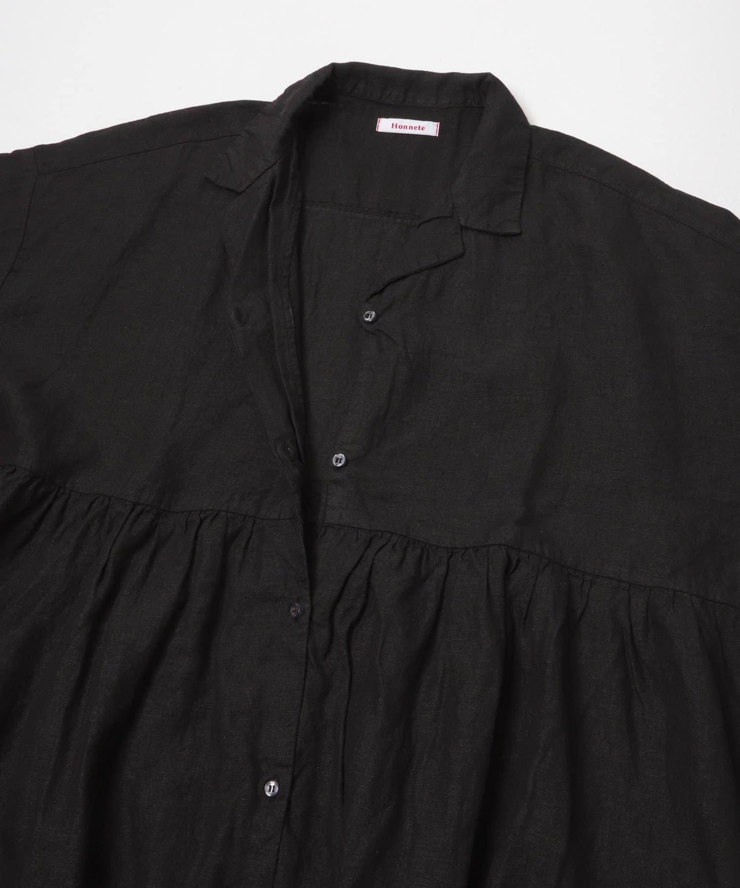 Honnete GATHERED DRESS 抽褶連衣裙