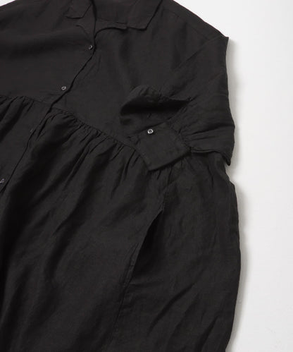 Honnete GATHERED DRESS 抽褶連衣裙