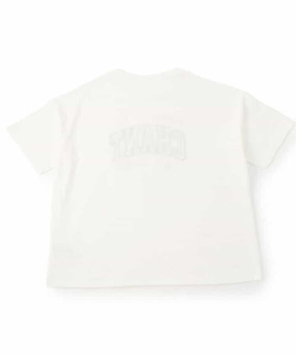 緞面貼布Logo寬鬆T恤