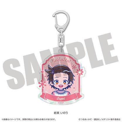 メダリスト 的中文通用譯名為 **《花滑少女》**。 最終商品名如下： メダリスト（花滑少女） 紐特羅系列 結束いのり A款 極光亞克力鑰匙扣