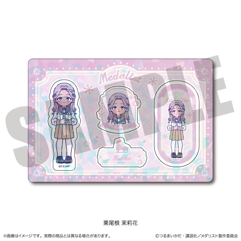 メダリスト（花樣滑冰少女） 紐特羅系列 K 栗尾根茉莉花 全息貼紙套