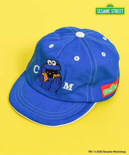 SESAME STREET（芝麻街） 刺繡 防紫外線棒球帽