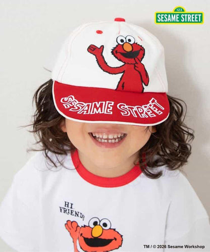 SESAME STREET（芝麻街） 刺繡 防紫外線棒球帽