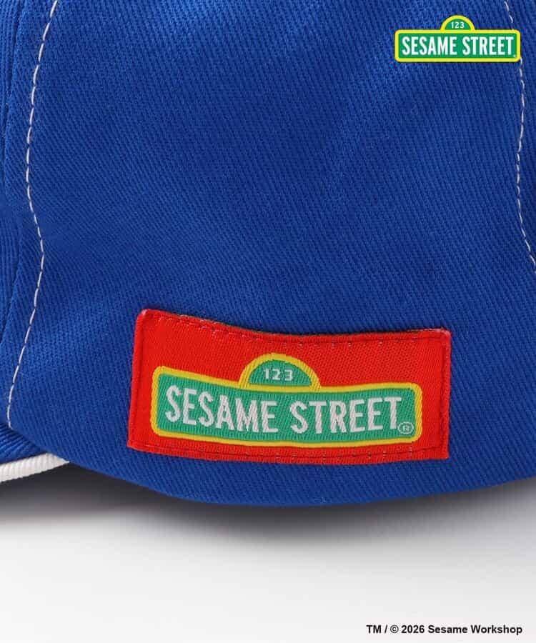 SESAME STREET（芝麻街） 刺繡 防紫外線棒球帽