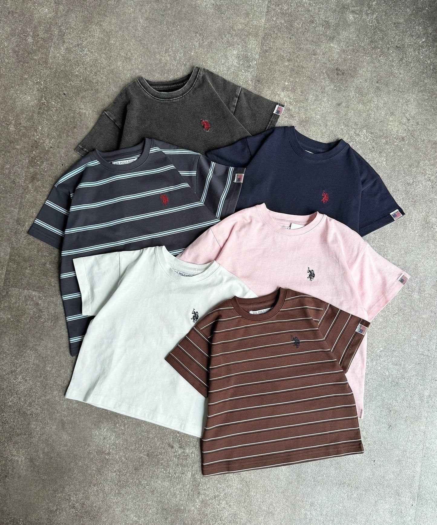 兒童單點刺繡 U.S. POLO ASSN. T恤
