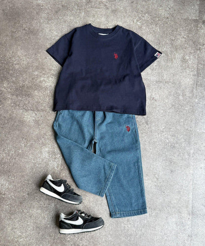 兒童單點刺繡 U.S. POLO ASSN. T恤