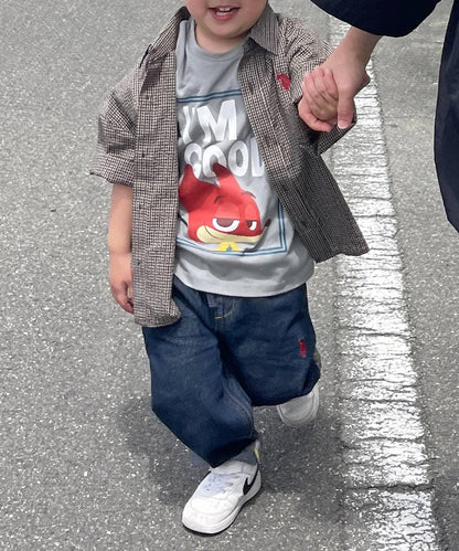 U.S. POLO ASSN. KIDS 泡泡紗短袖襯衫